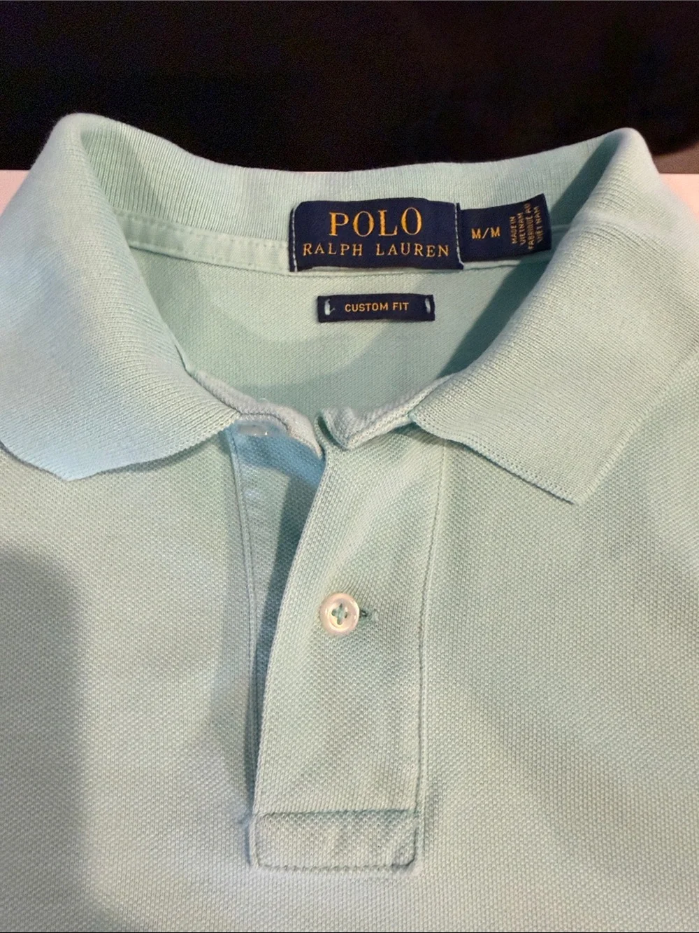 Polo by Ralph Lauren Men’s Light Green Short-Sleeve Polo | M